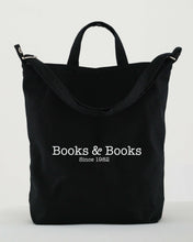 Load image into Gallery viewer, Books &amp; Books Tote Bag in Black Canvas
